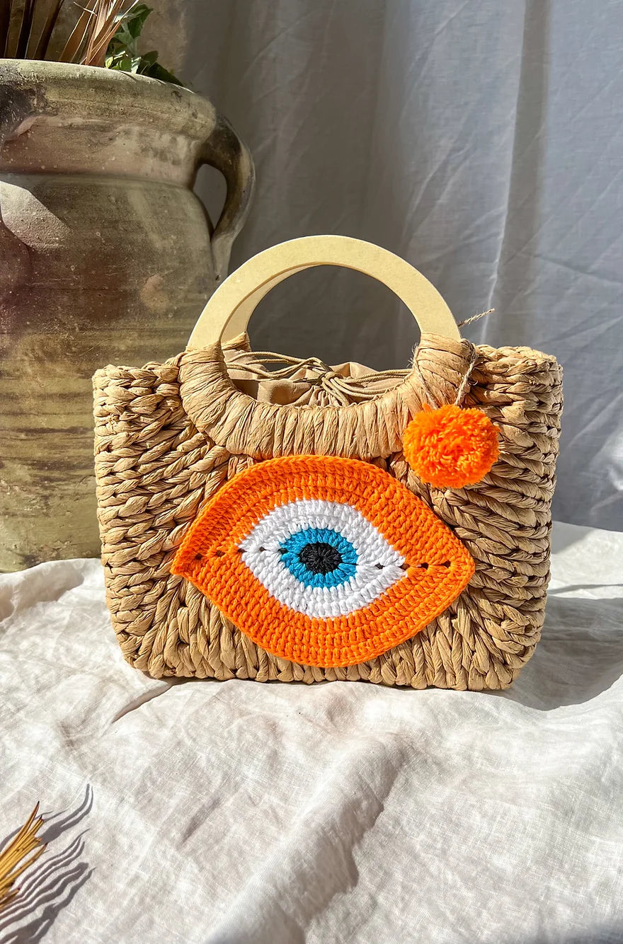 Capri Straw Tote