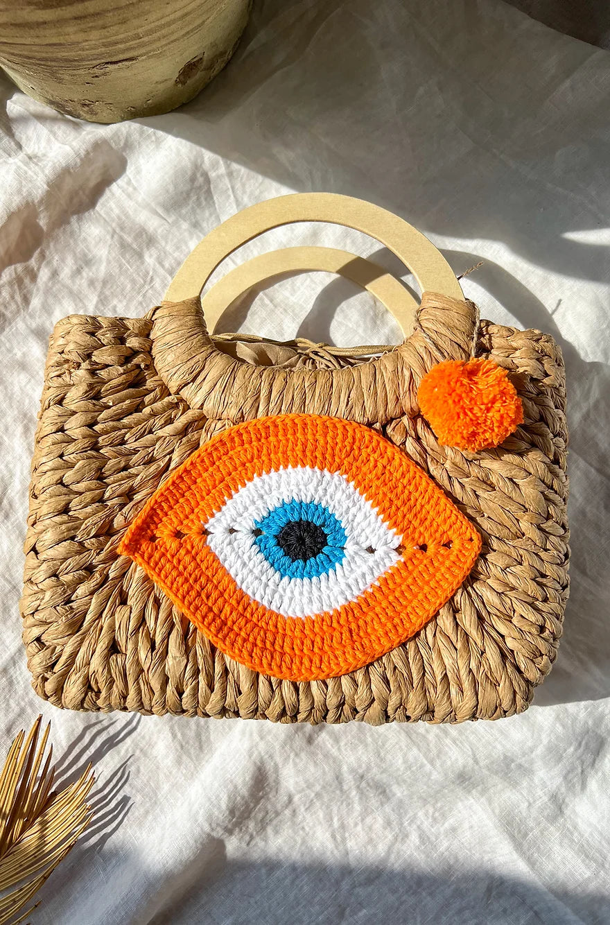 Capri Straw Tote
