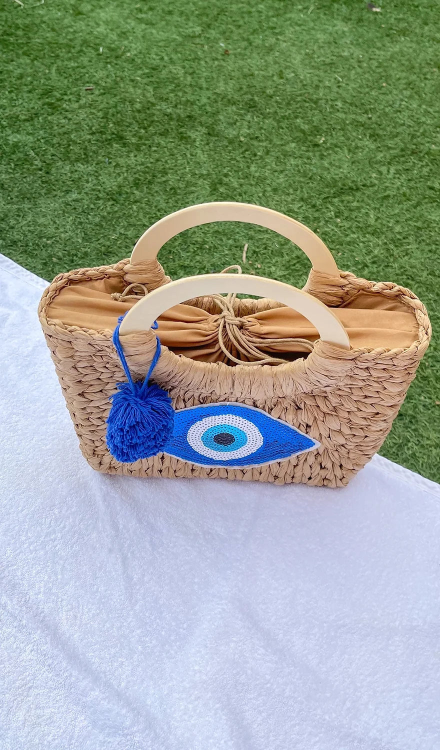 Riviera Straw Tote
