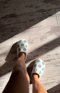 Evil Eye Slippers
