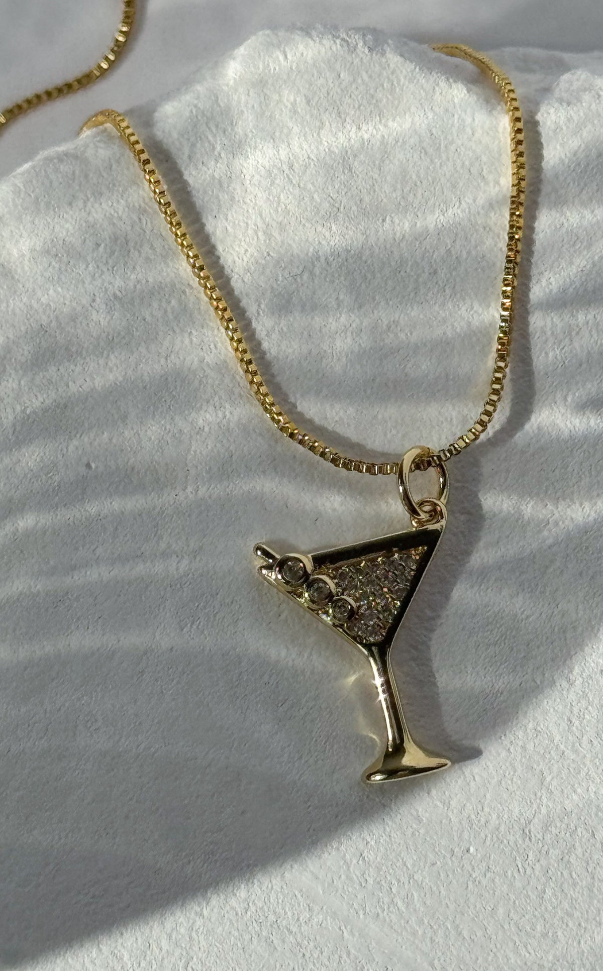 Martini Club Necklace