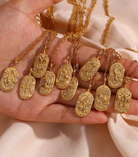 Zodiac Pendant Necklace