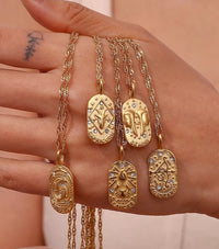 Zodiac Pendant Necklace