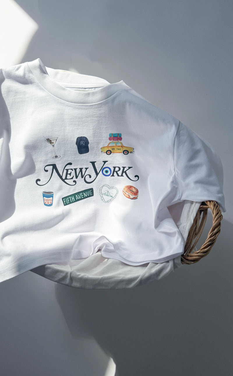 NYC CROP TEE