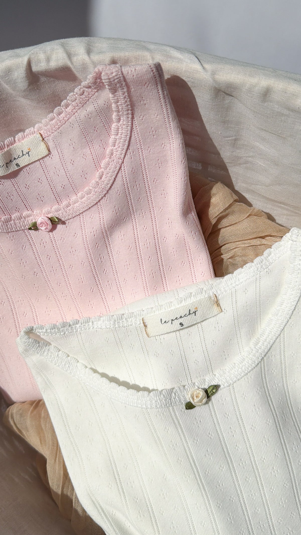 Darling Pointelle Tee