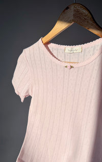Darling Pointelle Tee