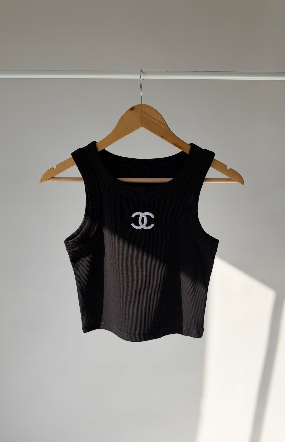 Black Crop Tank