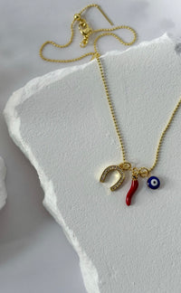 In Luck Charm Necklace