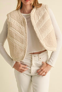 Petal Posh Sherpa Vest