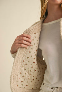 Petal Posh Sherpa Vest