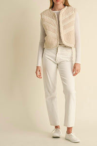 Petal Posh Sherpa Vest