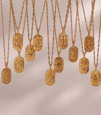 Zodiac Pendant Necklace